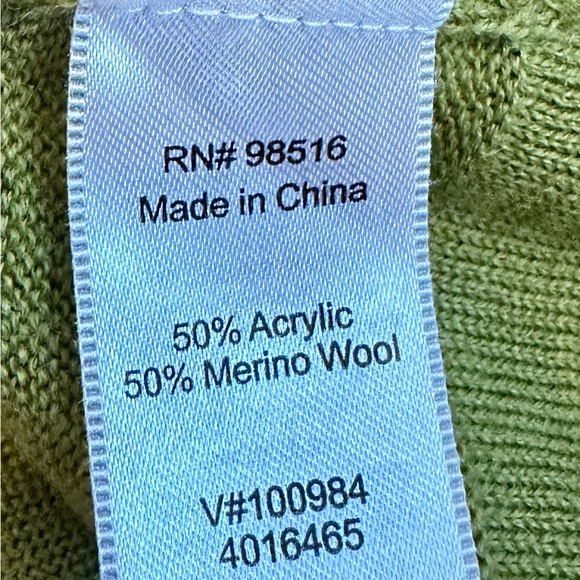 Coldwater Creek Green Knit Sweater - Picture 6 of 6